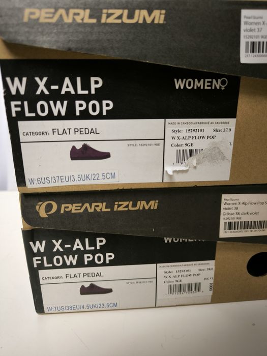 Nowe damskie buty na rower Pearl Izumi X-ALP Flow pop rozmair 37 BOA