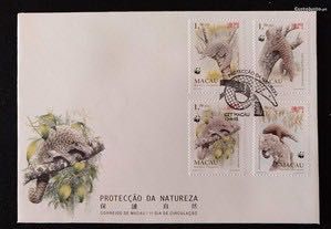 FDC - envelope do 1. dia - Protecção da Natureza - Macau - 1995
