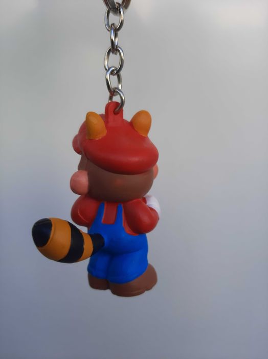 Porta chaves Racoon Mario