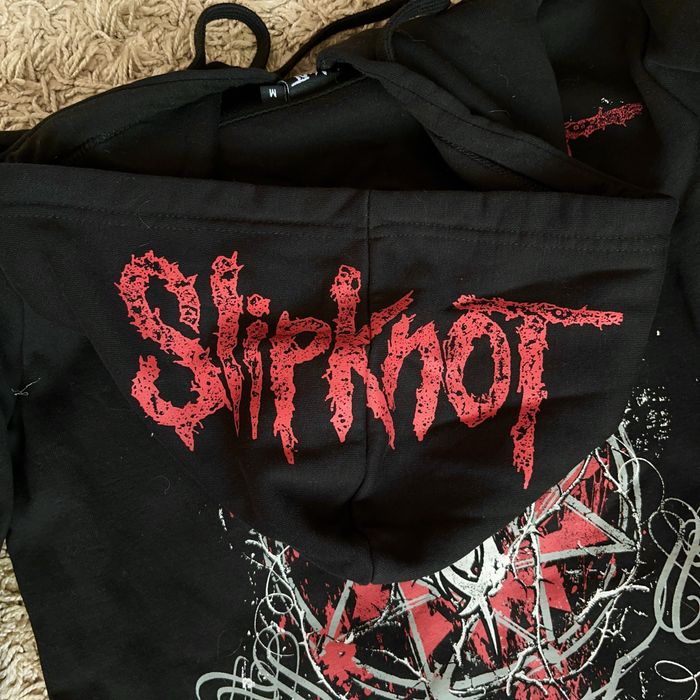 ЗНИЖКА! Зіп-худі Slipknot Black Red Band Zip-Hoodie Sk8