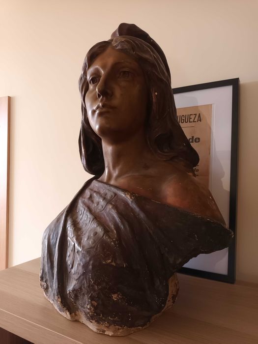 Magnifico e raro busto da Republica Portuguesa