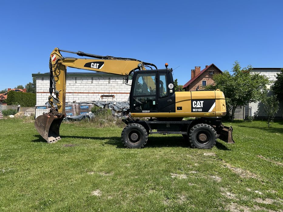 Caterpillar CAT M 316D 8000mth z Niemiec stan bdb. 313, 315