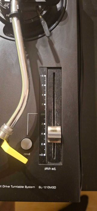 Technics SL-1210M3D – ostatni oryginalny analogowy pitch