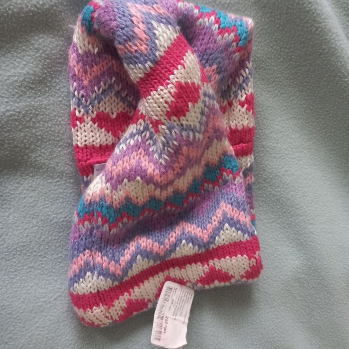 Шарф-хомут для дівчинки