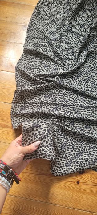 Materiał odzieżowy do szycia tkanina panterka panterka