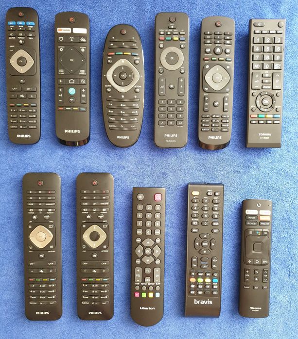 Оригинальный пульт: Samsung. Philips. LG. Panasonic. Sony. Toshiba. JVC. Thomson.