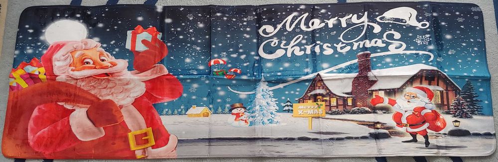 Dywan Chodnik Bieżnik dywanowy Dekoracja na Boże Narodzenie 60x180 cm