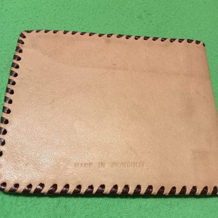 Portfel -skórka jagnięca.