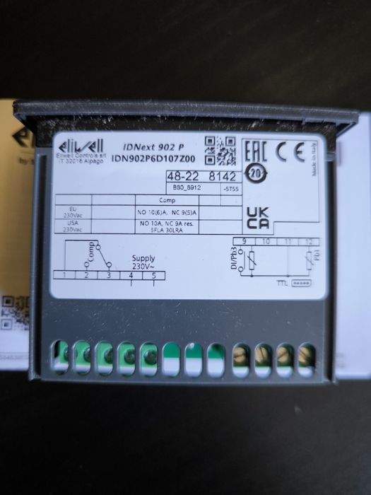 Controlador eletrónico Eliwell IDN 902