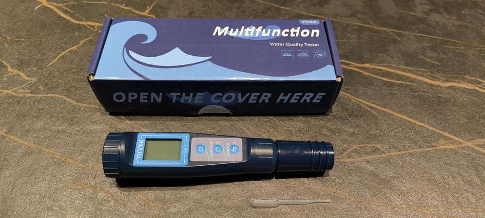 Medidor Digital de pH e Salinidade GIDIGI – Piscina de Água Salgada e Aquário