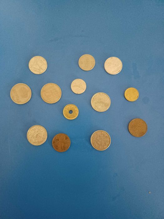 moedas de coleção antigas