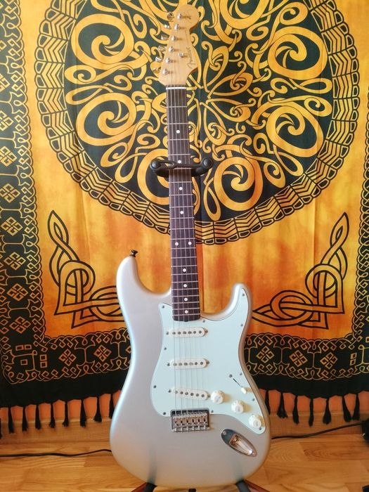 Fender Stratocaster Robert Cray Silver Inca