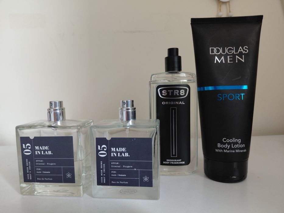 Perfumy męskie +żel Douglas men