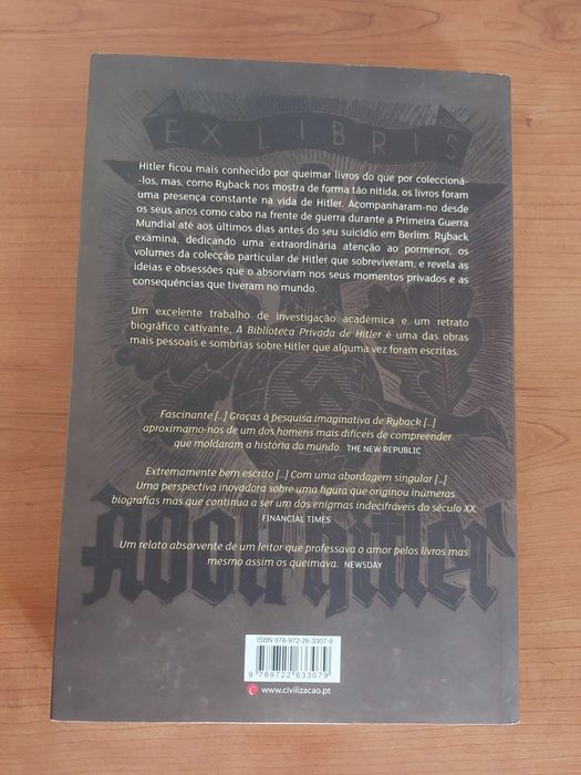 Timothy W. Ryback - A Biblioteca Privada de Hitler (PORTES GRATIS)