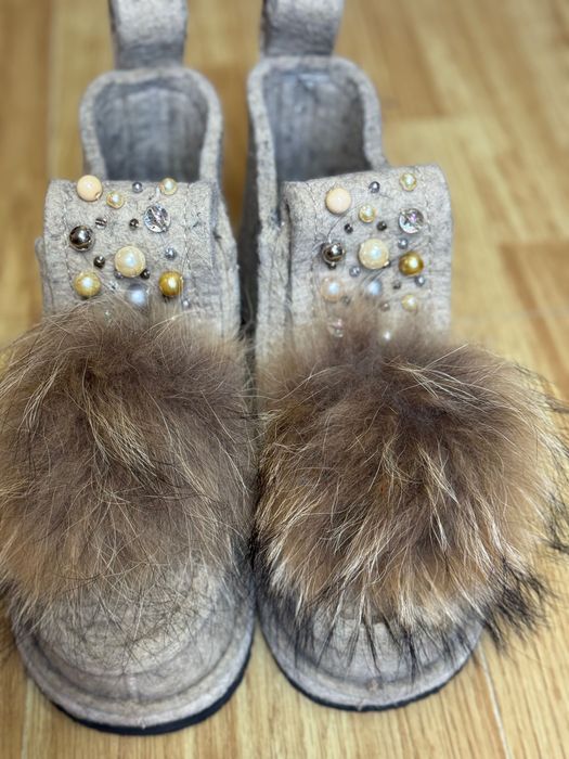 Валенки Угги из шерсти мериноса