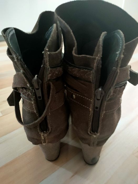 BEYCO PISAREK botki skóra zamsz r. 39 / 40