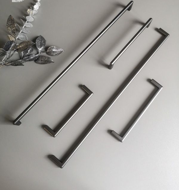 23 x Uchwyty meblowe NOX 160mm tytan, ciemny grafit