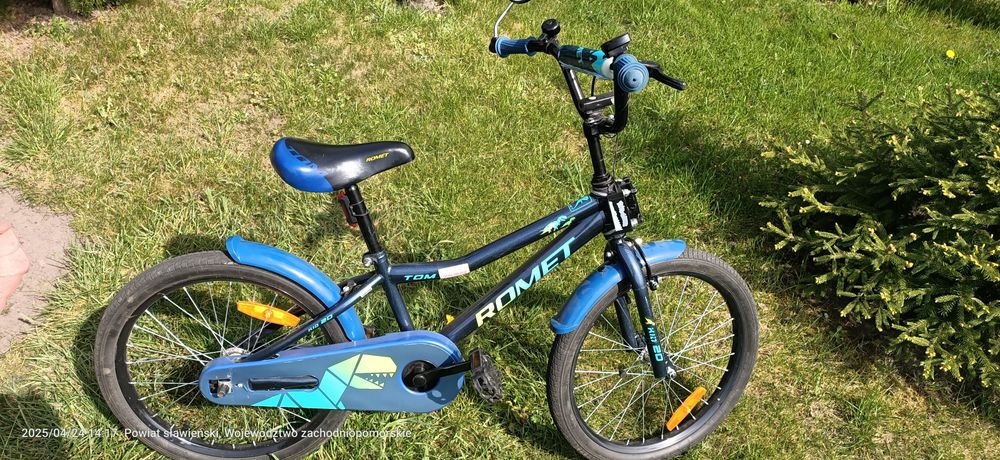 Rower dziecięcy Romet Tom koło 20 cali