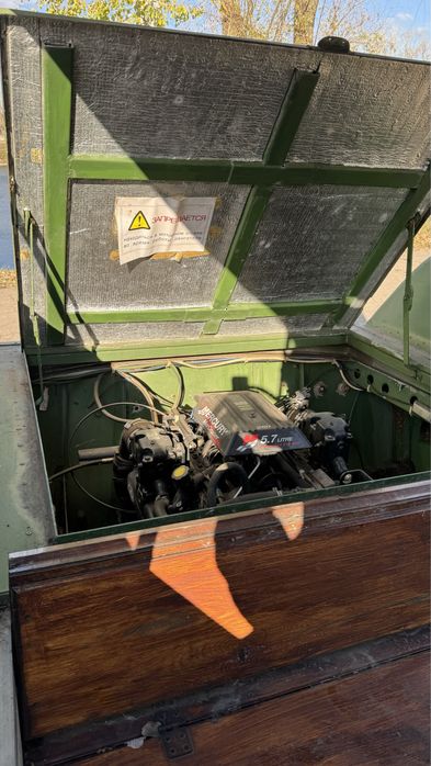 Катер УЗВ-622-К. Сделано Мотор-Січ.