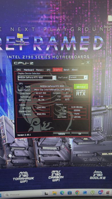PC Gaming potente e muito bem cuidado, ideal para jogos!
