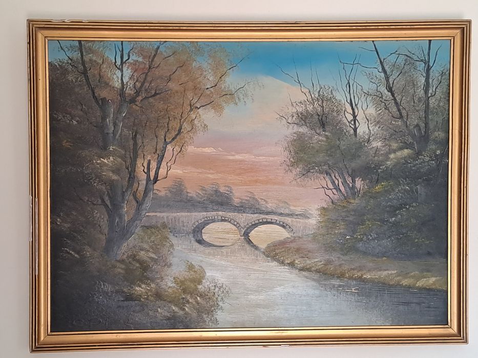 Pintura a óleo Sérgio Pica