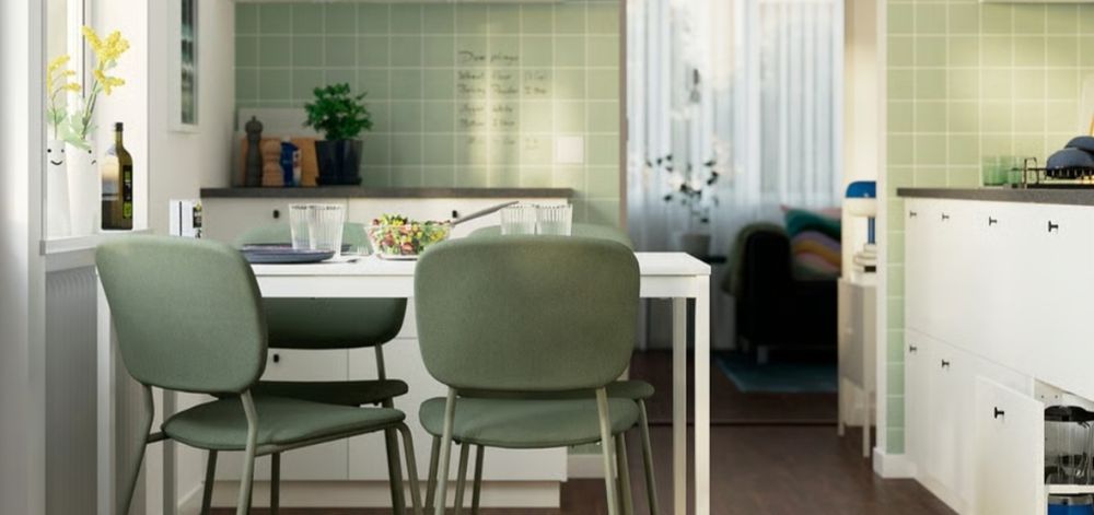 Mesa VIHALS extensível 
Mesa extensível, branco, 84/120x74 cm