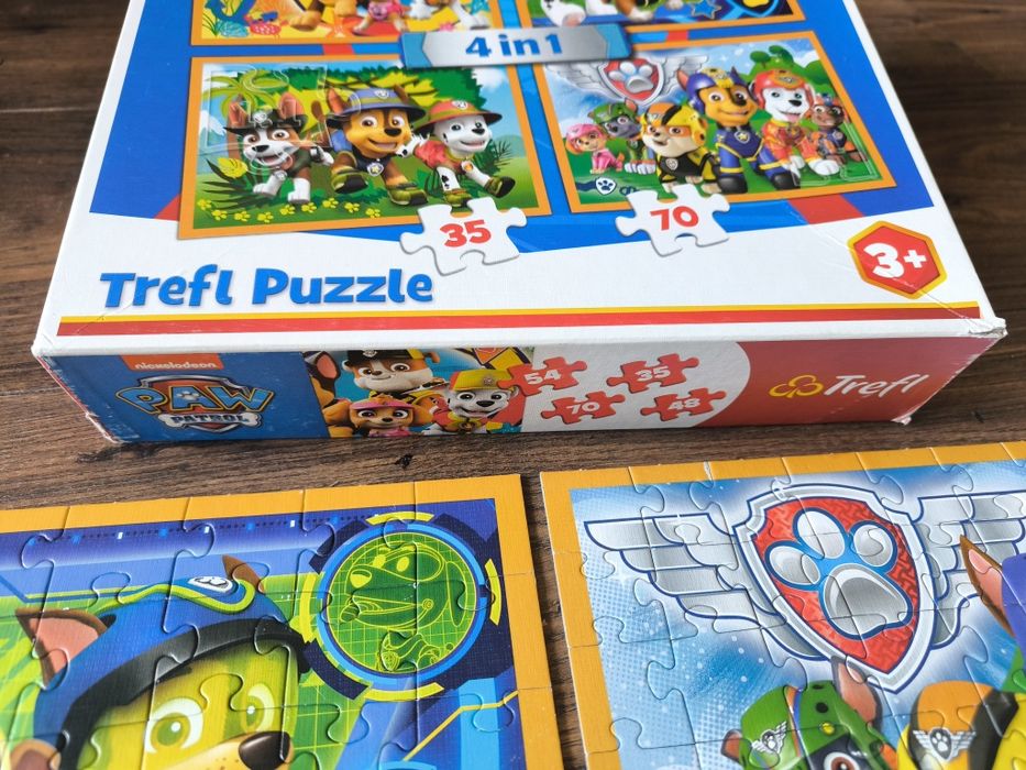 Puzzle Trefl Psi Patrol 4w1