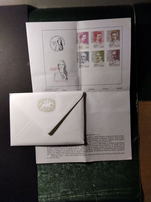 1979 FDC Grandes Vultos Do Pensamento Republicano MNH **