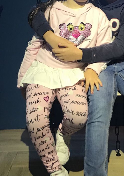 Conjunto monnalisa calça camisola e sweat