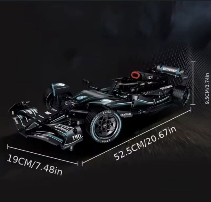 ‼️Краща ціна‼️ Конструткор Mercedes F1 1:10