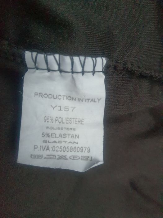 Dres damski welurowy czarny rozm. L