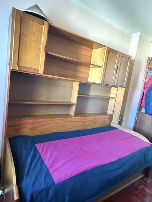 Cama estudio + roupeiro