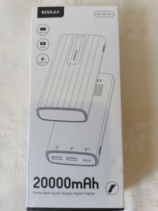 Powerbank Kuulaa 20000 mAh Павербанк