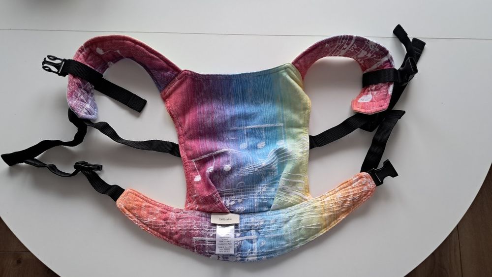 Nosidło nosidełko dla lalek Lennylamb jak nowe 2 sztuki