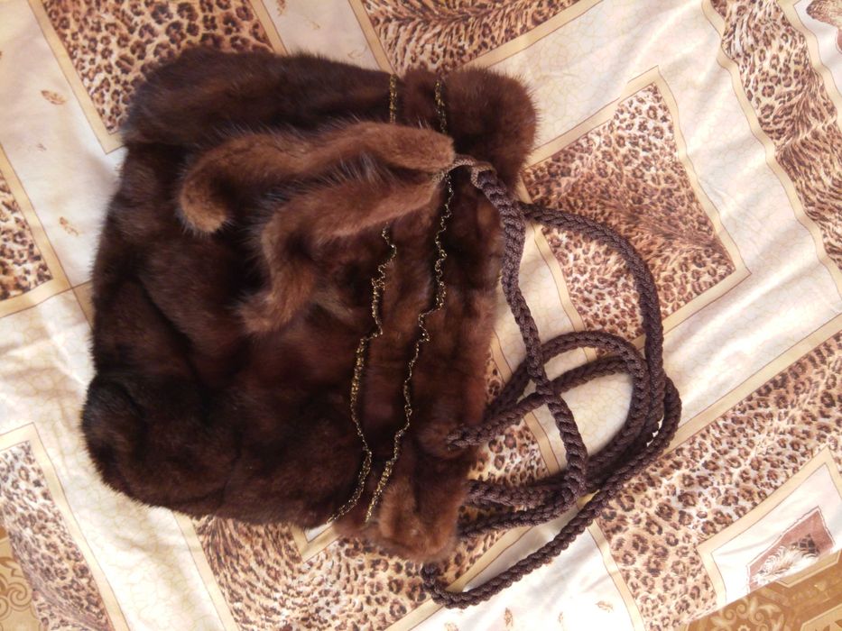 Женская сумочка, норка