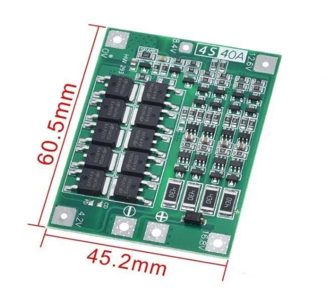 Плата BMS контроллер 18650 BMS 1S 2S 3S 4S 5S 6S 7S