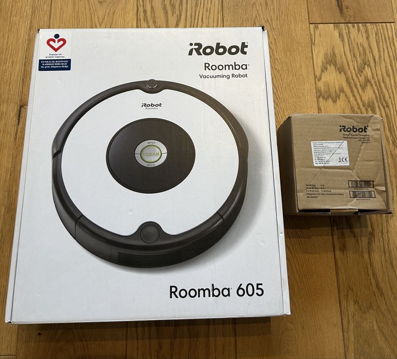 IRobot Roomba 605 i dodatkowa stacja dokująca