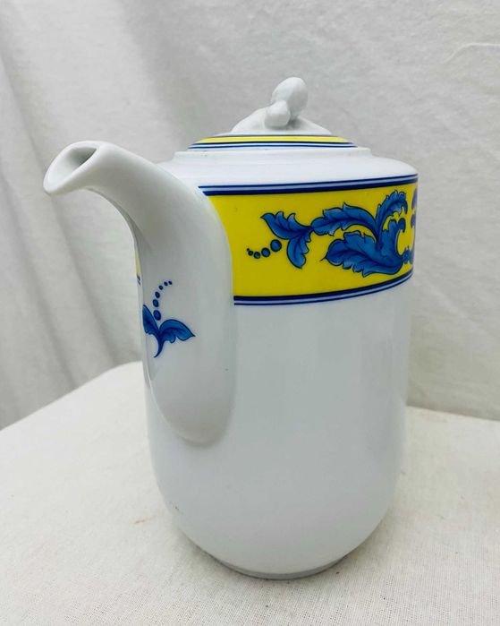 Vista Alegre - Cafeteira e Açucareiro Modelo "Salina" (Impecáveis)