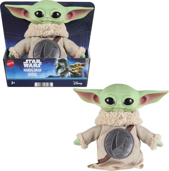 М'яка іграшка Малюк Йода Грогу 15 см Star Wars Mattel JKN41