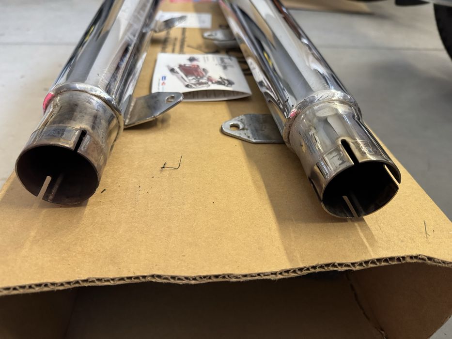 Труби вихлопні Bassani Megaphone для мотоцикла Harley Davidson