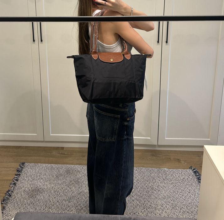 Longchamp torebka czarna M