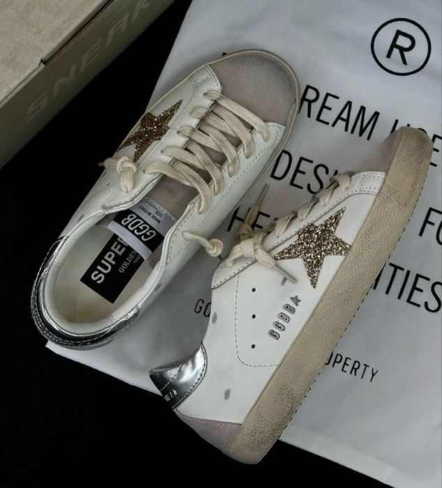 Кеди Golden Goose 36 37 38 39 40 41 кеды кросівки  голден гус кроссовки гусь звезда зірка