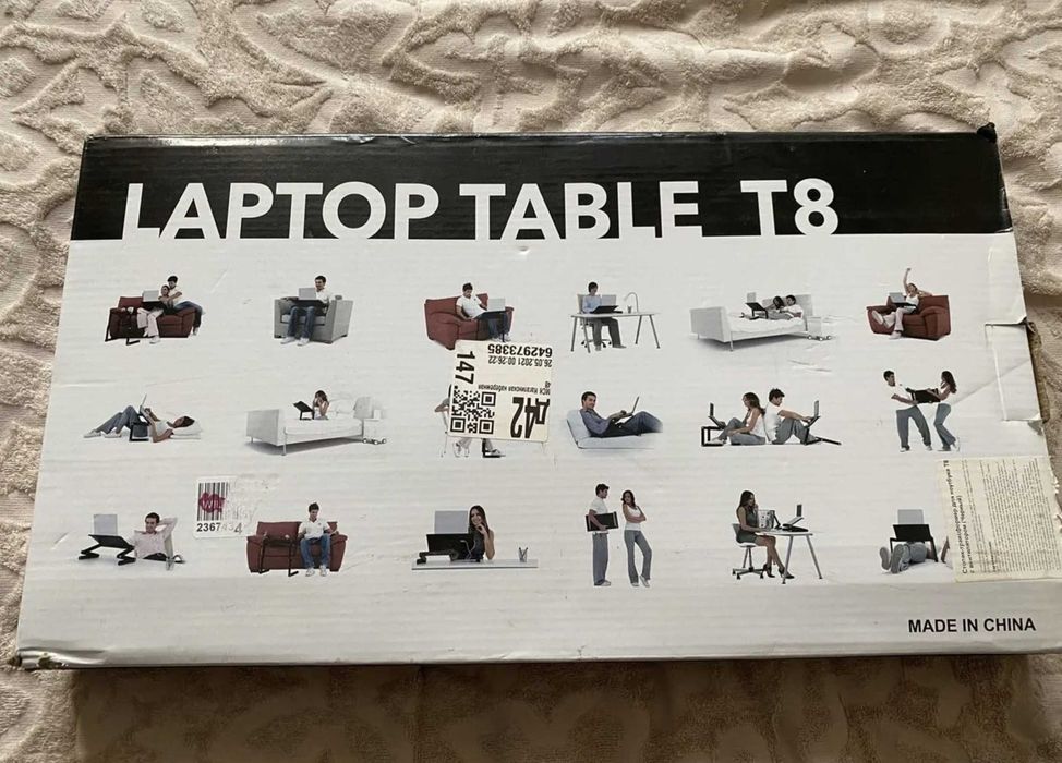 столик для ноутбука підставка з охолодженням по usb