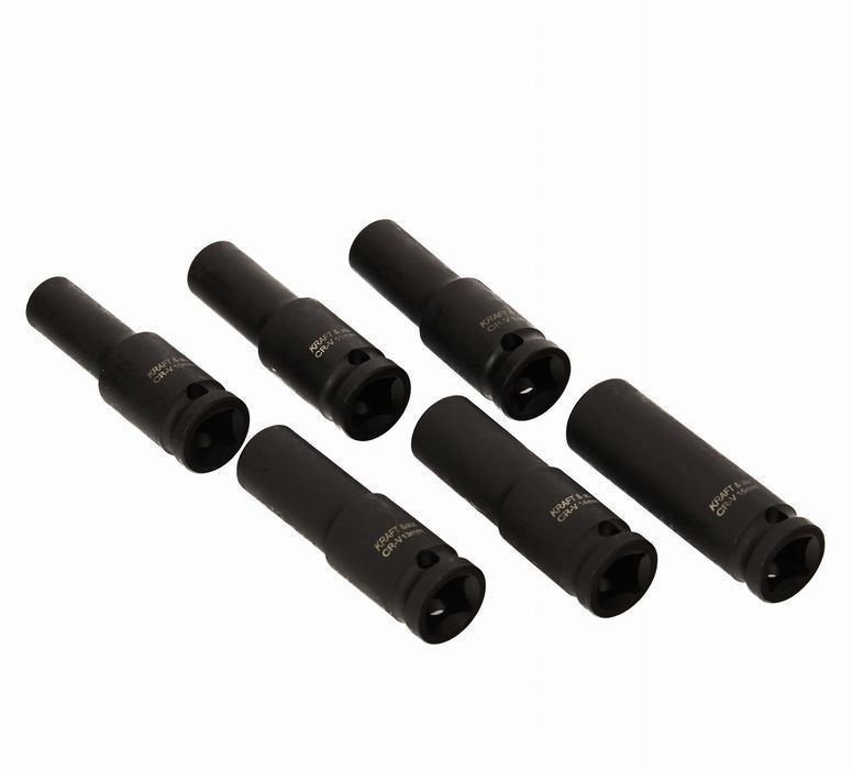 Nasadki udarowe 1/2 cala 10- 32 mm 16szt. Kraft&Dele KD11749