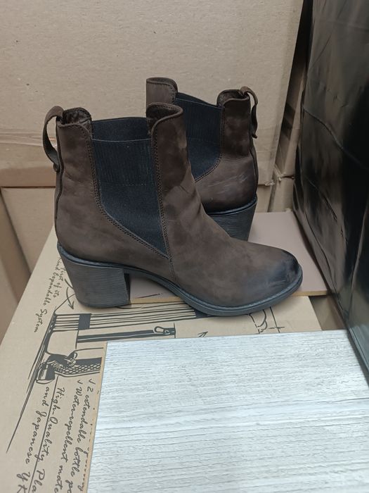 Стильні получеревики. Ботинки. Натуральні. Осінь-весна.