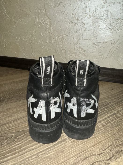 Ботинки Karl Lagerfeld  р40 натуральная кожа