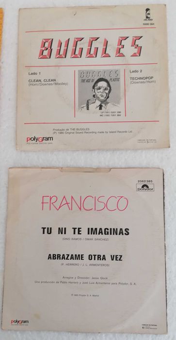 Vinis Singles, lote nº 15 de 6 discos, por 7€