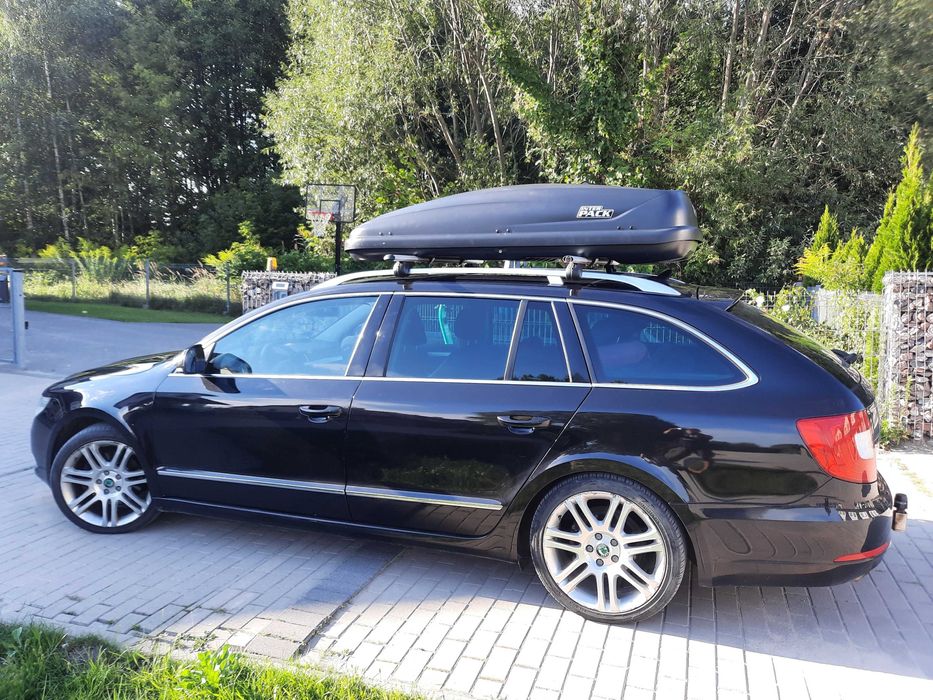 Box dachowy boks bagażnik 2-stronny 410 litrów wynajem