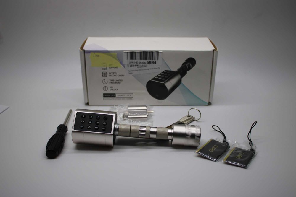 Zamek do drzwi Anweller 70 na odcisk palca 65-90 mm, 2 karty RFID