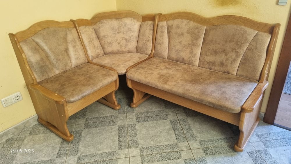 Куток кухонний з масива дуб